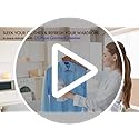 OGHom Steamer for Clothes, Handheld Clothing Steamer for Garment, 240ml Big Capacity 700W Portable Travel Steam Iron (Blue)