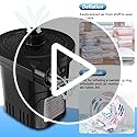 Dr.meter Air Pump for Inflatables, Rechargeable 4000mAh Battery Air Mattress Pump - Portable Quick-Fill Inflator Deflator for Outdoor Camping Inflatable Pool Float Boat Raft Yoga Ball Swim Ring Airbed