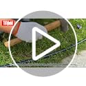 U Shape Garden Stakes 50 Packs 4 Inch 11 Gauge Irrigation Tubing Stakes, Heavy Duty Galvanized Landscape Staples for Tube, Lawns, Landscape Fabrics,Irrigation Hose and Weed Barriers