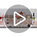 Nervure 240PCS Gold Plastic Cups - 9Oz Gold Rimmed Plastic Cups - Heavy Duty Disposable Clear Cup with Gold Rim Perfect for Weddings, Receptions & Parties