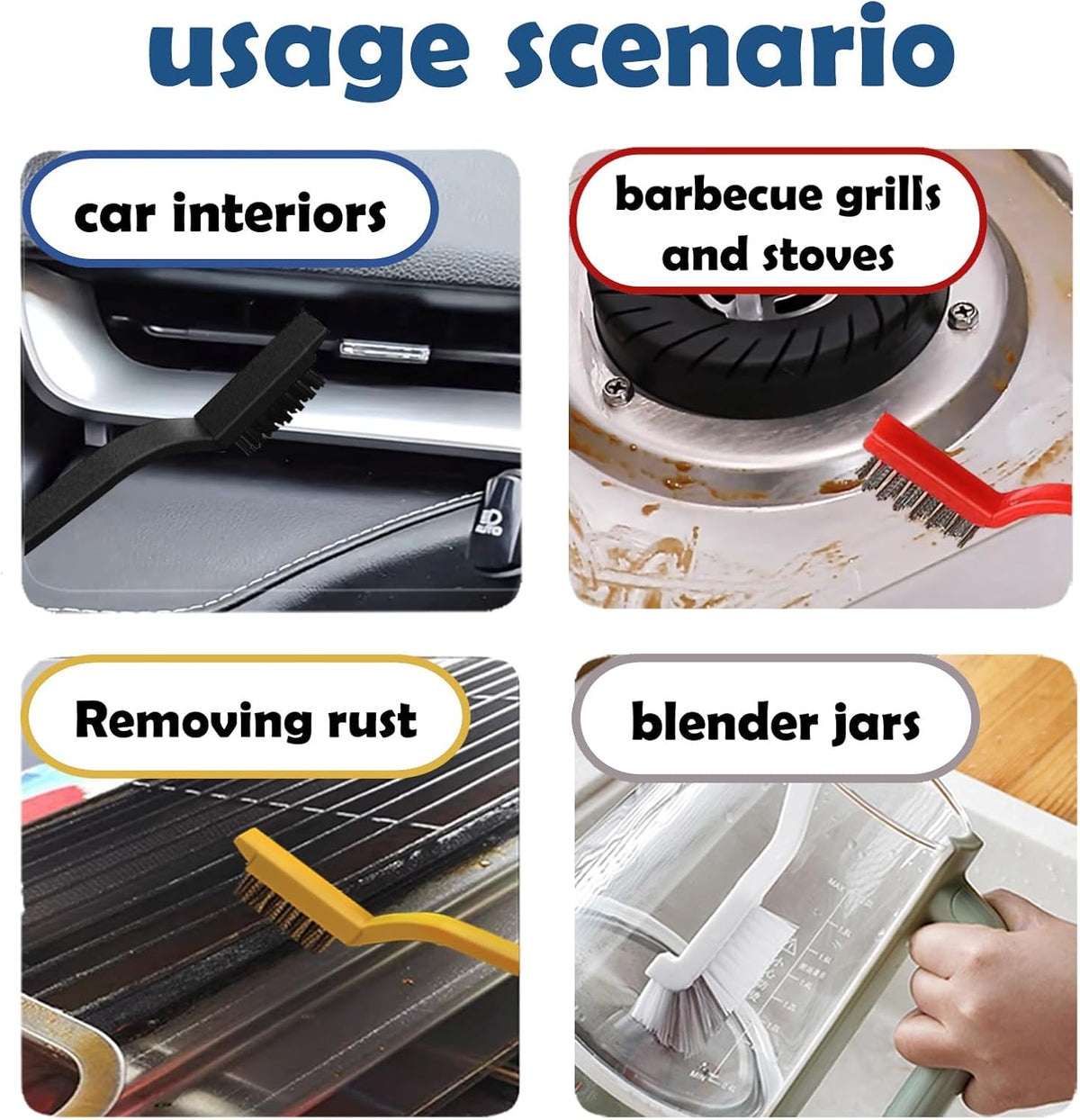 Betanull Crevice Cleaning Brush Set