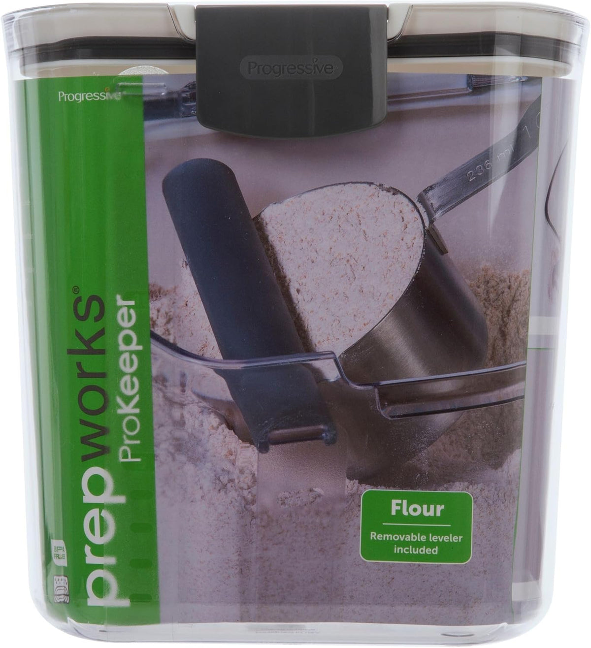 ProKeeper Flour Storage Container, 4-Quart, BPA-Free Plastic