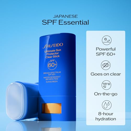 Shiseido Clear Sunscreen Stick - Invisible Broad-Spectrum