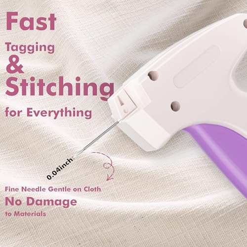 Stitch Gun for Clothes, Portable Handheld Tagging Gun