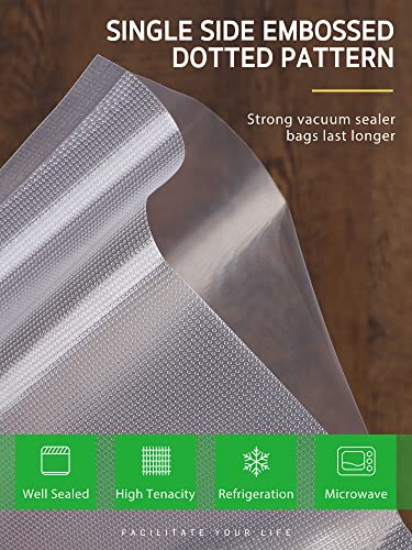 Syntus Vacuum Sealer Bags, 6 Pack 3 Rolls