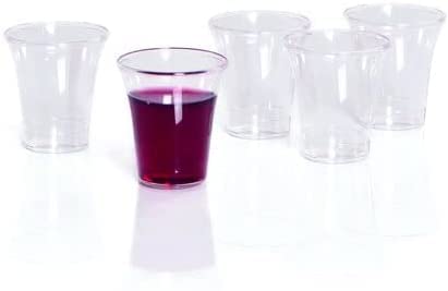 BROADMAN CHURCH SUPPLIES Plastic, Disposable, Recyclable Communion Cups, 500 Count
