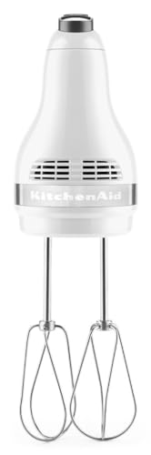KitchenAid 5 Ultra Power Speed Hand Mixer, KHM512, White