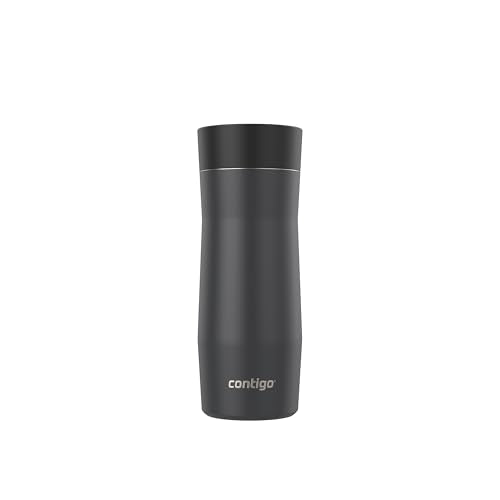 Contigo West Loop 3.0 Stainless Steel Insulated Travel Mug, Leak Proof with AutoSeal Lid, 16oz, Matte Black
