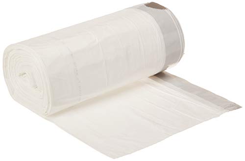Commercial 18 Gallon Compactor Bags with Drawstring, 2 Mil, 50 Count
