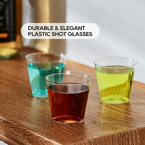2 OZ 500 Pack Plastic Shot Glasses, Disposable Cups
