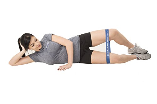 Synergee Exercise Fitness Resistance Band Mini Loop Bands that Perform Better When Working Out at Home or The Gym