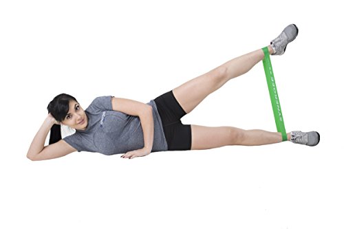 Synergee Exercise Fitness Resistance Band Mini Loop Bands that Perform Better When Working Out at Home or The Gym