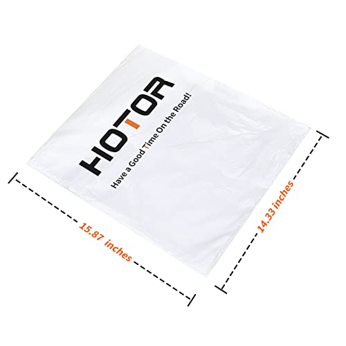 HOTOR Car Trash Bags, Liner Refills (50-Pack), (Trash Can is not Included)