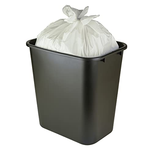 Basics 8 Gallon Flap Tie Trash Bags, Fresh Scent, 80 Count