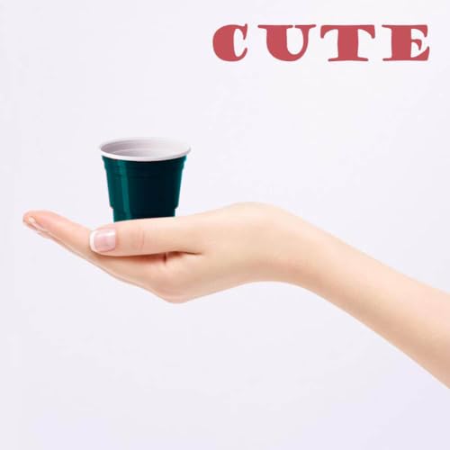 100ct 2oz. Mini black Shot Cups, Disposable and Small Size Perfect for Party, Tastings, Sample and More