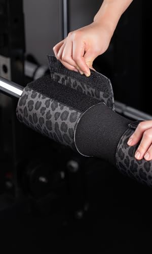 Fitgriff® Barbell Hip Thrust Pad for Squats, Lunges & Glute Bridges – Weightlifting Cushion for Neck & Shoulder Protection – Fits Olympic & Standard Bars