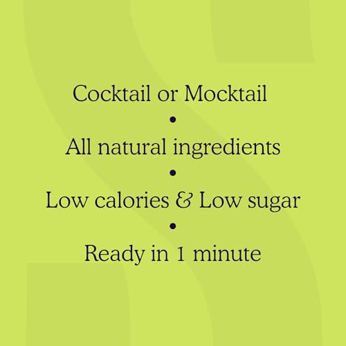 SAYSO Skinny Spicy Margarita Original Cocktail Tea Bag | Cocktail or Mocktail in Under 1 Min Without Hot Water, 0G Sugar, 15 Calories, Non-GMO, Gluten-free, Kosher & Vegan Mixer, 8 count