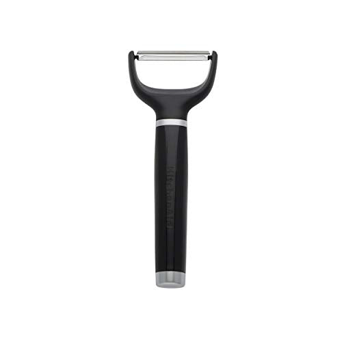 KitchenAid Y Peeler with Ergonomic Handle and Single Edge Blade – Dishwasher Safe with Protective Cover