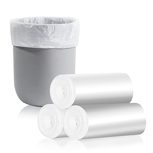 CHARMOUNT 4 Gallon Trash Bag - Unscented 4 Gallon Garbage Bags for Bathroom, Kitchen, Bedroom, 105 Count (15 Liter) …