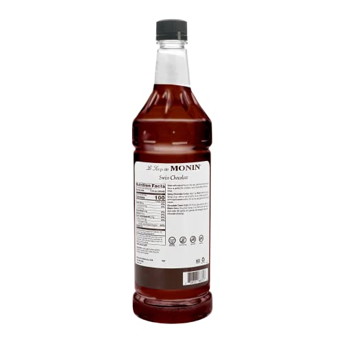 Monins Swiss Chocolate Syrup 1 Liter