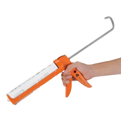 Bates - Caulking Gun, 10:1 Thrust Ratio, Silicone Gun, Dripless Caulk Gun, Silicone Caulk Gun, Hand Caulking Guns