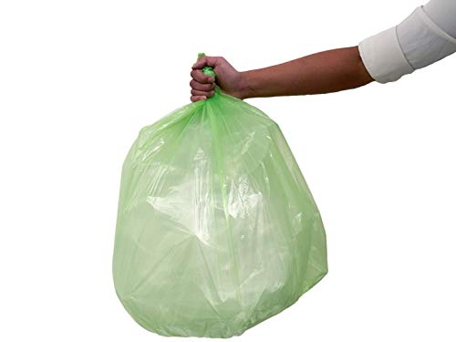 Reli. Biodegradable 13 Gallon Trash Bags | 100 Count | ASTM D6954 | Green | Eco-Friendly | Oxobiodegradable Under Certain Conditions (See Product Description)