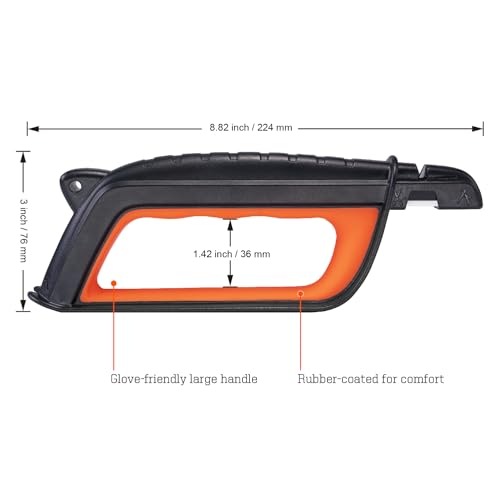 SHARPAL 103N All-in-1 Knife Garden Tool Multi-Sharpener for Lawn Mower Blade, Axe, Hatchet, Machete, Pruner, Hedge Shears, Scissors Fathers Day Gift
