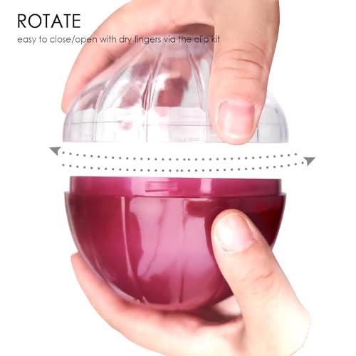 Onion Keeper for Refrigerator, Reusable Food Storage Container with Lid, Onion Tomato Vegetable Saver Organizer, Clear Lid, Tight Seal