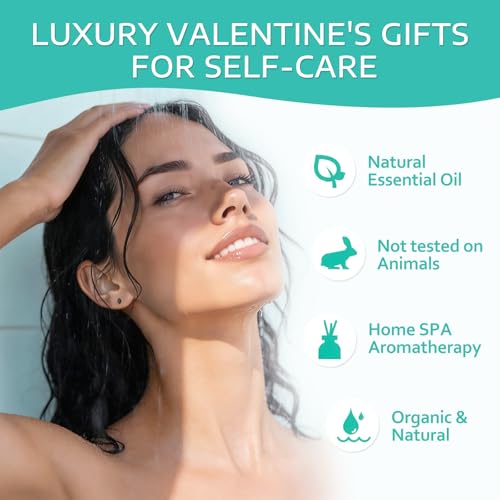 Shower Steamers Aromatherapy - 18 Pack Birthday Gifts for Women Men, Mothers Day Gifts for Mom Wife Grandma from Daughter Son, Self Care with Natural Essential Oils Relaxation Home SPA