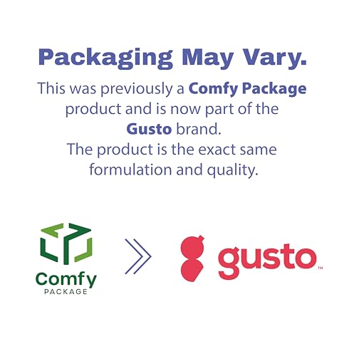 GUSTO [9 oz - 100 Count Clear Plastic Cups, Sturdy & BPA-Free Disposable Cups for Parties, Cocktails, Wine, Smoothies & Cold Beverages – Crystal-Clear, Durable, and Food Safe - Formerly Comfy Package