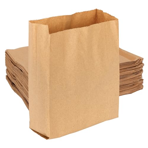 Hospeco KL Waxed Kraft Receptacle Liner Bags, 500 Count - Moisture-Resistant Feminine Hygiene Waste Bags, Fits Sanitary Disposal Units, 7.5 x 10.5 x 3 in