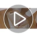 efluky Slim Laundry Basket with Lid, Narrow Laundry Hamper with Removable Bag, Skinny Dirty Clothes Basket with Bamboo Handles for Bathroom, Bedroom & Laundry Room, 75L Beige