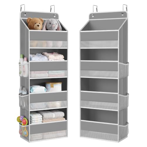 SpaceHacks 1 Pack Over The Door Organizer Hanging Storage Room Organizer