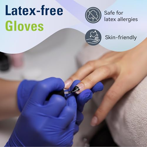 SWIFTLITE Disposable Nitrile Gloves, Food Safe, Latex-Free Powder-Free, Kitchen Rubber Gloves for Cooking and Cleaning