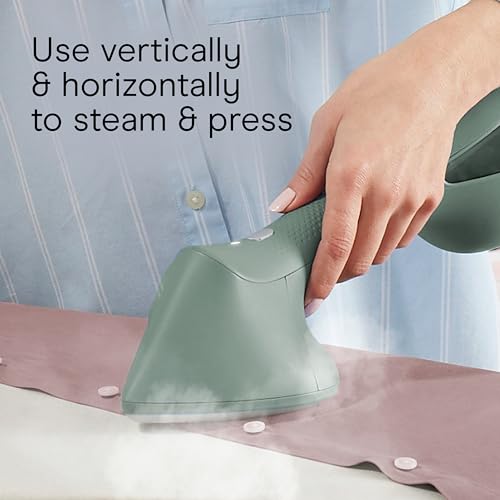 Conair ExtremeSteam Steam & Press 2-in-1 Iron & Steamer, Press Steamer for Clothes, Continuous Steam, Iron-Shaped Soleplate, For Home, Office or Travel