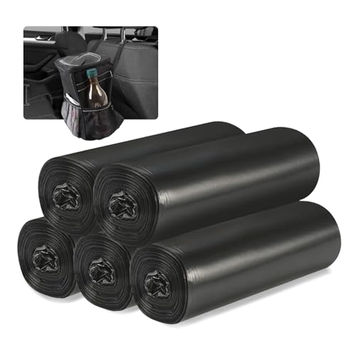Car Trash Can Bags (5-Pack) total 75 bags- For Car