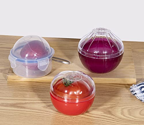 Ortarco Tomato Keeper Tomato Saver Tomato Storage Containers Reusable Tomato Holder Organizer