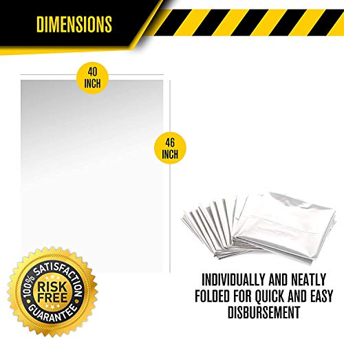 Ultrasac - Recycling Bag, 45 Gallon, 1.1 Mil, 40"x46", Clear, 100 Count w/Ties