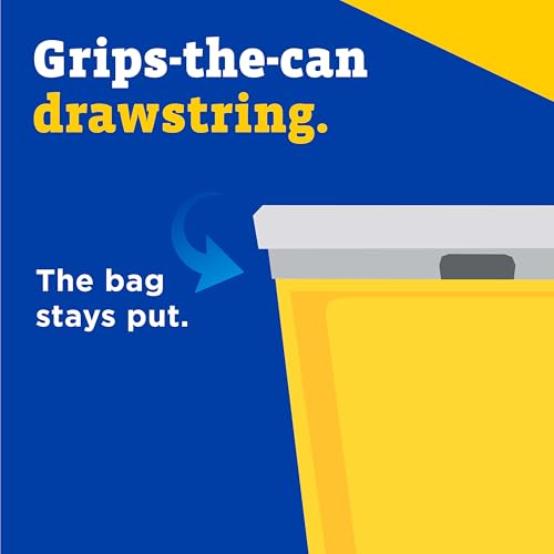 CloroxPro Glad ForceFlex Tall Drawstring Trash Bags, 13 Gal, 100 Ct (Pack May Vary)