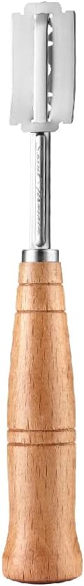 SAINT GERMAIN Premium Hand Crafted Bread Lame for Dough Scoring Knife, Lame Bread Tool for Sourdough Bread Slashing with 10 Blades Included