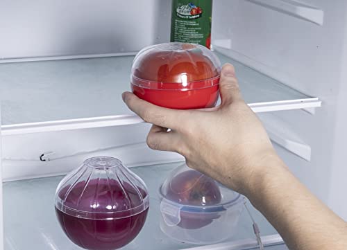 Ortarco Tomato Keeper Tomato Saver Tomato Storage Containers Reusable Tomato Holder Organizer