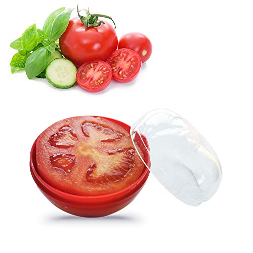 Tomato Storage Containers, Tomato Saver Keeper Fruit and Vegetable Storage Holder for Fridge