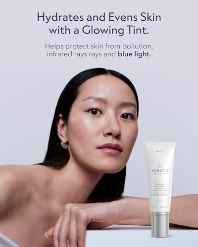ALASTIN Skincare HydraTint Pro Mineral Sunscreen SPF 36 (3.2 oz) | 2-in-1 Tinted Daily Sunblock Moisturizer for Face & Neck | Fragrance-Free, Water Resistant