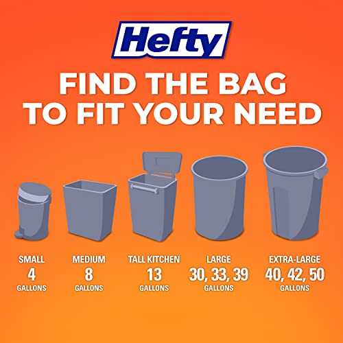Hefty Medium Trash Bags, Ocean Water Scent, 8 Gallon, 26 Count