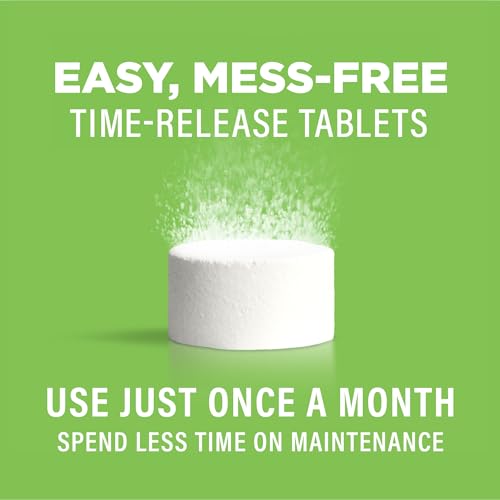 Affresh Washing Machine Cleaner, Helps Power Away Odor Causing Bacteria & Grime Deep Inside Pump, Valve & Hoses, 6 Time Release Tablets, 6 Month Supply