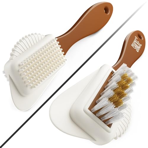 Suede & Nubuck 4-Way Leather Brush Cleaner