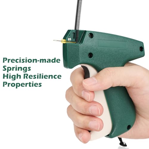 Tagging Gun for Clothing, Fine Stitch Mini Stitch Gun for Clothes,Stitch Quick Clothing Fixer Sewing Quilting Hemming Quick Stitch with 2 Needles,1500 Black & 1500 White Micro Fasteners