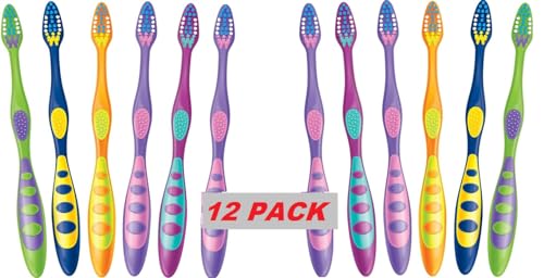 Kids Toothbrush Soft Bristles 1-Count (Pack of 12)