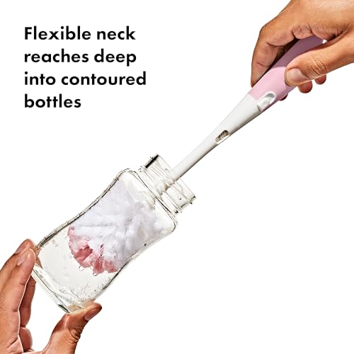 OXO Tot Bottle Brush with Stand, Baby Bottle Brush