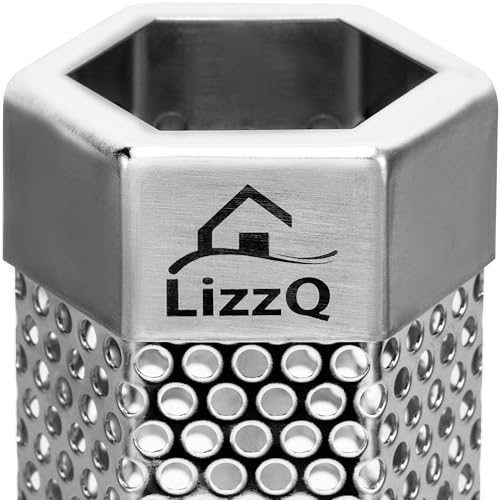 LIZZQ Premium Pellet Smoker Tube 12" (Set of 2) - 5 Hours of Billowing Smoke, Hot or Cold Smoking, for Any Grill or Smoker, An Easy and Safe Way to Provide Smoking, Free eBook Grilling Ideas & Recipes